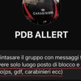 chat posti di blocco pusher droga whatsapp carabinieri