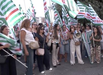 fp cisl manifestazione dipendenti specialistica disabili
