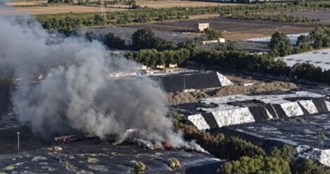 nuovo incendio taverna del re