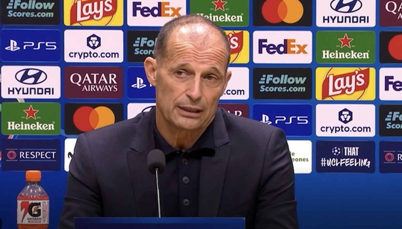 Conferenza Allegri Champions VIllareal