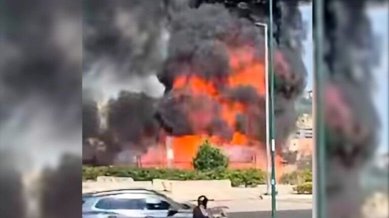 FOTO INCENDI NEL NAPOLETANO